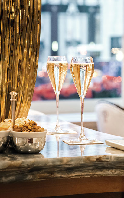 Gather at The Champagne Bar for a lineup of live musical performances by specially curated artists on select dates.