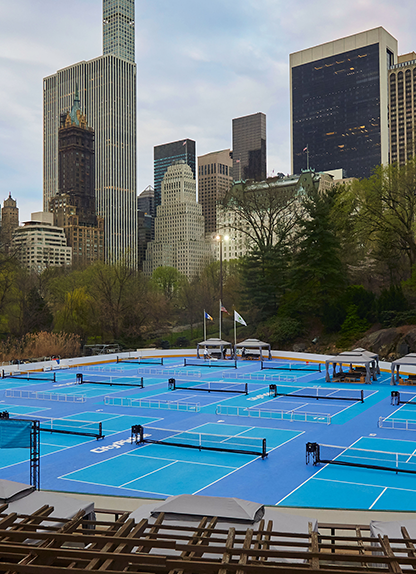 Pickleball in Central Park