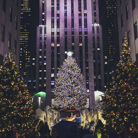 Rockefeller Center - Christmas Tree Lighting & Ice Skating