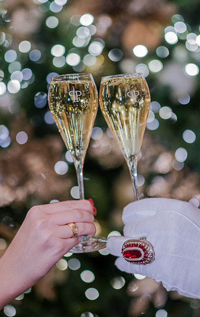 Enjoy the quintessential New York City holiday experience at the center of it all