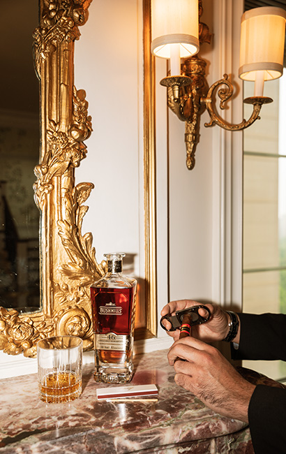 Celebrate the father figure in your life with Bushmills 46 & a rich chocolate cigar
