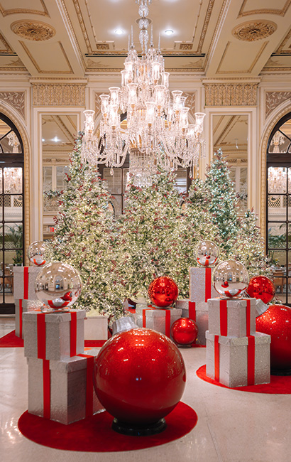 Tinsel, tea, and twinkling lights—It will be holiday time at The Plaza soon
