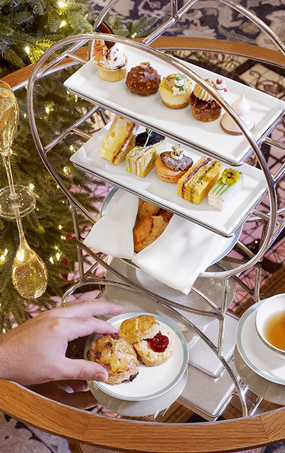 Celebrate the season with the Palm Court’s Holiday-Themed Afternoon Tea